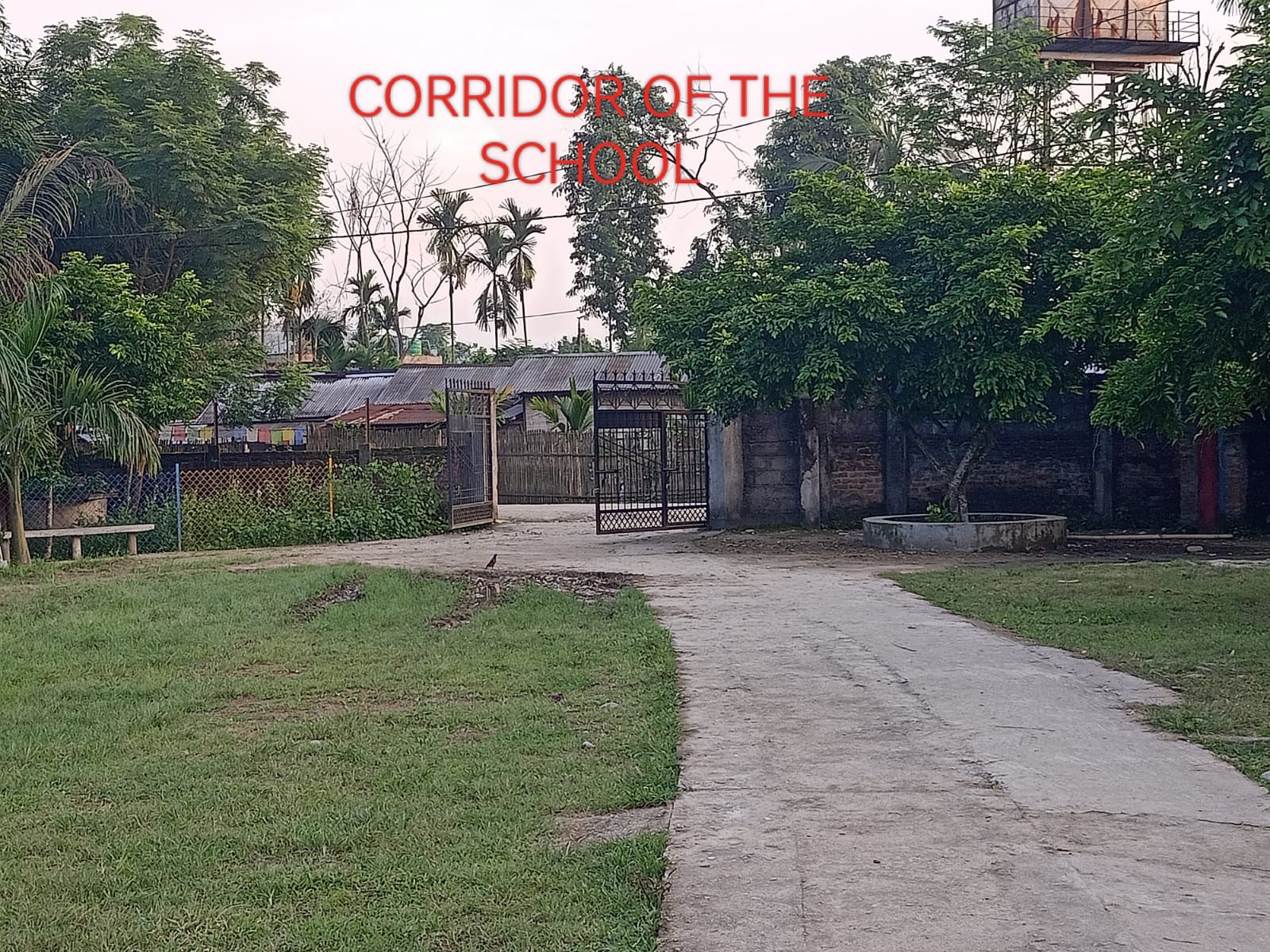 School Corridor